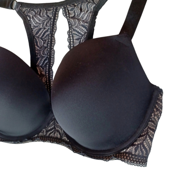 🍀HP🍀Paramour Size 38D Carolina Seamless Plunge Racerback Bra - Picture 4 of 10